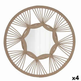 Miroir mural Vinthera Moa Rotin Naturel 59 cm (4 Unités): Plus de 300.000 produits de grandes marques en vente directe à prix us