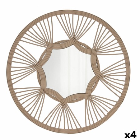 Miroir mural Vinthera Moa Rotin Naturel 59 cm (4 Unités): Plus de 300.000 produits de grandes marques en vente directe à prix us