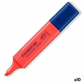 Marqueur fluorescent Staedtler Textsurfer Classic Rouge 10 Unités: Plus de 300.000 produits de grandes marques en vente directe 