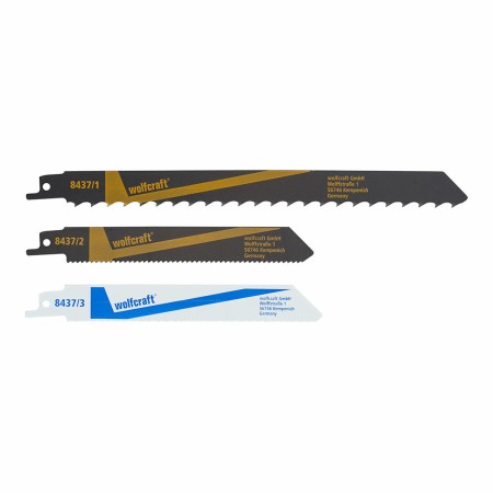 Lame scie Wolfcraft 8437000 3 Pièces: Plus de 300.000 produits de grandes marques en vente directe à prix usine sur cadeaufou.co