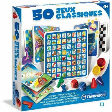 Jeu de société Clementoni 50 classic games: Plus de 300.000 produits de grandes marques en vente directe à prix usine sur cadeau