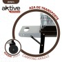 Roues de barbecue au charbon de bois Aktive Métal émaillé 90 x 85 x 32 cm Noir: Plus de 300.000 produits de grandes marques en v