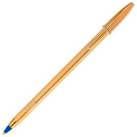 Crayon Bic Cristal Shine Doré 0,32 mm Bleu 20 Pièces: Plus de 300.000 produits de grandes marques en vente directe à prix usine 