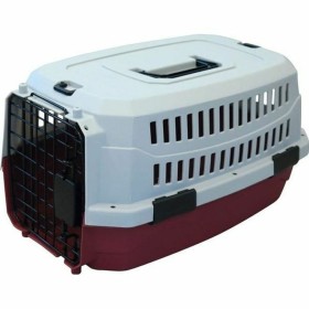 Cage de Transport MPETS Gris Bordeaux 48,3 x 32 x 25,4 cm: Plus de 300.000 produits de grandes marques en vente directe à prix u