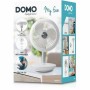 Ventilateur de Bureau DOMO DO8147 Blanc 5 W: Plus de 300.000 produits de grandes marques en vente directe à prix usine sur cadea