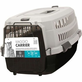 Cage de Transport MPETS Noir Gris 68 x 47,6 x 45 cm Chien M: Plus de 300.000 produits de grandes marques en vente directe à prix