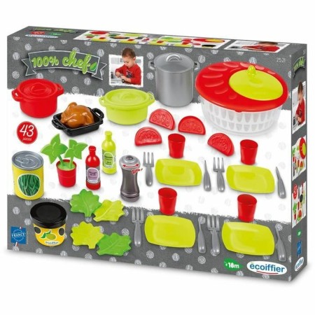 Ensemble d'aliments pour dînette Ecoiffier 100% Chef: Plus de 300.000 produits de grandes marques en vente directe à prix usine 