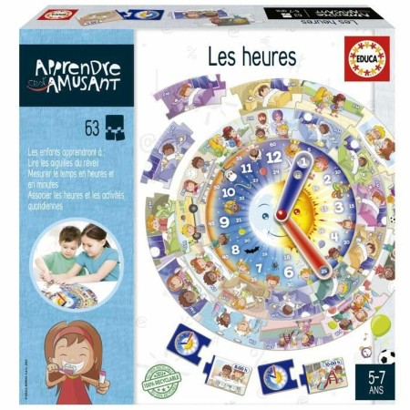 Jouet Educatif Educa Les heures (FR): Plus de 300.000 produits de grandes marques en vente directe à prix usine sur cadeaufou.co
