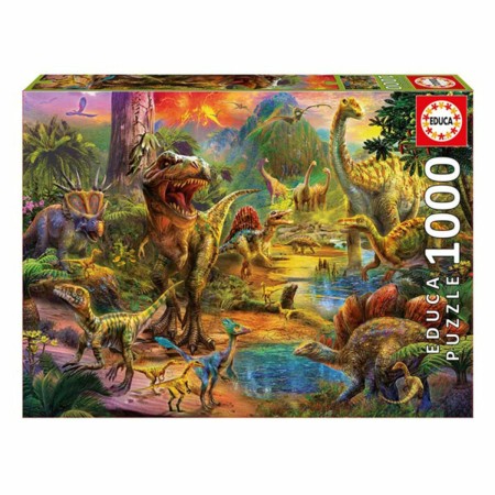 Puzzle Dinosaur Land Educa 17655 500 Pièces 1000 Pièces 68 x 48 cm: Plus de 300.000 produits de grandes marques en vente directe