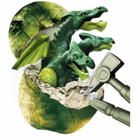 Dragon Baby Born Legendary egg - Dragon has three heads Vert: Plus de 300.000 produits de grandes marques en vente directe à pri