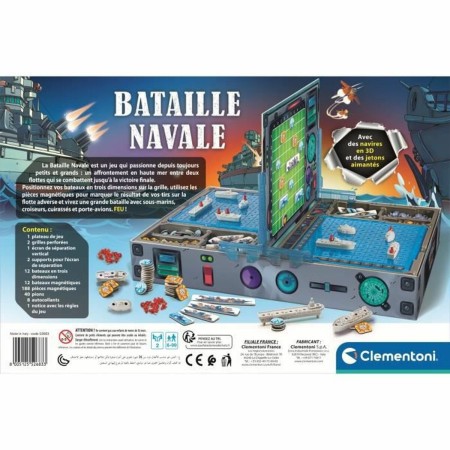 Jeu de société Clementoni Naval Battle (FR): Plus de 300.000 produits de grandes marques en vente directe à prix usine sur cadea