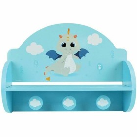 Portemanteau Fun House Bleu Bois MDF (33 x 46 x 15 cm): Plus de 300.000 produits de grandes marques en vente directe à prix usin