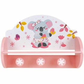 Portemanteau Fun House Rose Bois MDF (33 x 46 x 15 cm): Plus de 300.000 produits de grandes marques en vente directe à prix usin