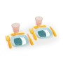 Table avec 2 chaises Ecoiffier Plastique Multicouleur (13 Pièces): Plus de 300.000 produits de grandes marques en vente directe 