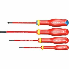 Jeu de tournevis Facom Protwist Isolated 1000V AT4VEPB Plate Pozidriv 4 Pièces: Plus de 300.000 produits de grandes marques en v