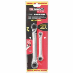 Clé à cliquet Facom 64C.PG 2 Pièces: Plus de 300.000 produits de grandes marques en vente directe à prix usine sur cadeaufou.com
