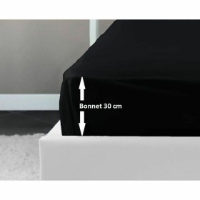 Drap housse Lovely Home Noir Lit simple 90 x 190: Plus de 300.000 produits de grandes marques en vente directe à prix usine sur 