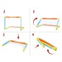 Cage à Foot Colorbaby 100 x 60 x 60 cm (4 Unités): Plus de 300.000 produits de grandes marques en vente directe à prix usine sur