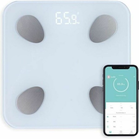 Balance Numérique de Salle de Bain Livoo DOM428 Blanc Piles x 3: Plus de 300.000 produits de grandes marques en vente directe à 