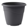 Pot EDA Marina Gris Gris foncé polypropylène Ronde Rond Ø 40 x 33,7 cm: Plus de 300.000 produits de grandes marques en vente dir