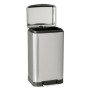 Seau à déchets avec pédale Kitchen move GREENWICH Acier inoxydable (40 L): Plus de 300.000 produits de grandes marques en vente 