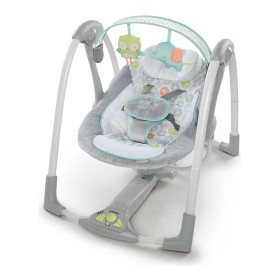 Fauteuil à Bascule Ingenuity Compact Swing - Hugs & Hoots Blanc Gris: Plus de 300.000 produits de grandes marques en vente direc