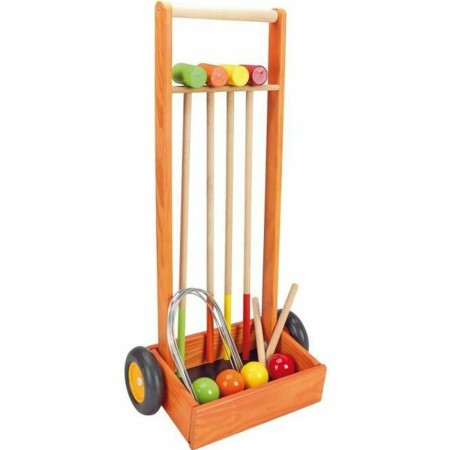 Playset Jeujura Wooden croquet : Plus de 300.000 produits de grandes marques en vente directe à prix usine sur cadeaufou.com. La