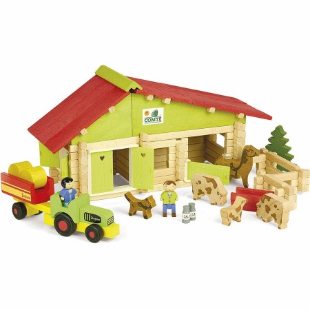 Figurines d’action Jeujura Wooden Farm 140 Pièces Playset: Plus de 300.000 produits de grandes marques en vente directe à prix u