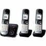 Téléphone Sans Fil Panasonic KX-TG6823 Blanc Noir Noir/Argenté: Plus de 300.000 produits de grandes marques en vente directe à p