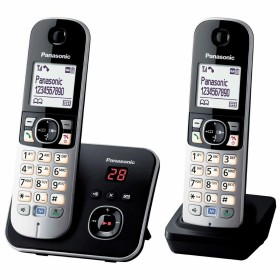 Téléphone Sans Fil Panasonic KX-TG6822FRB Noir Gris: Plus de 300.000 produits de grandes marques en vente directe à prix usine s