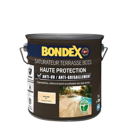 Protecteur de surface Bondex Finition mate Incolore 2,5 L: Plus de 300.000 produits de grandes marques en vente directe à prix u