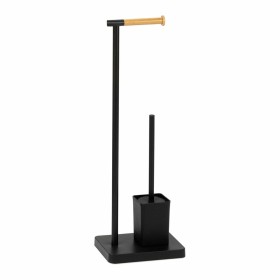 Dérouleur papier toilette avec pot à balai Andrea House ba72129 Métal: Plus de 300.000 produits de grandes marques en vente dire