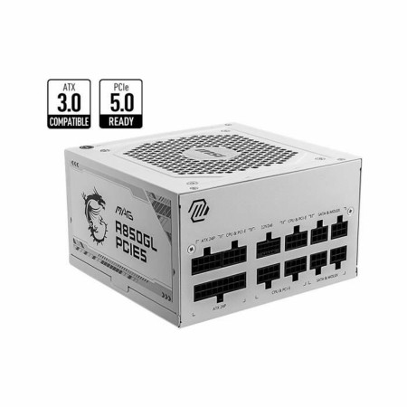 Bloc d’Alimentation MSI MAG A850GL 850 W 80 Plus Gold: Plus de 300.000 produits de grandes marques en vente directe à prix usine