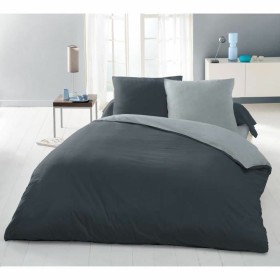 Housse de Couette Lovely Home Gris Bicolore 240 x 260 cm: Plus de 300.000 produits de grandes marques en vente directe à prix us