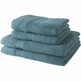 Ensemble de serviettes de toilette TODAY 4 Unités Azul Océano: Plus de 300.000 produits de grandes marques en vente directe à pr