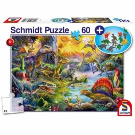 Puzzle Schmidt Spiele Dinosaurs Figurines 60 Pièces: Plus de 300.000 produits de grandes marques en vente directe à prix usine s