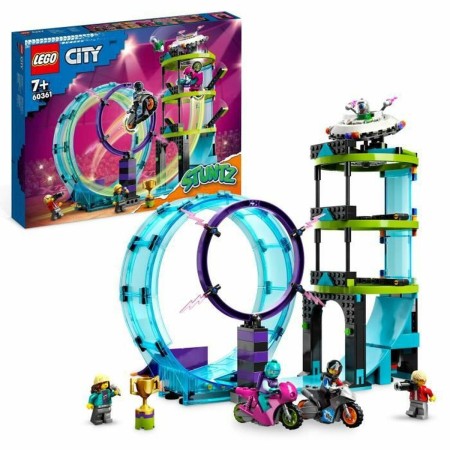 Set de construction Lego City Stuntz 60361 The ultimate challenge for cascadon bikers 385 Pièces: Plus de 300.000 produits de gr