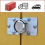 Verrouillage des clés Master Lock Zinc Rectangulaire (4 Unités): Plus de 300.000 produits de grandes marques en vente directe à 