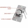 Verrouillage des clés Master Lock Zinc Rectangulaire (4 Unités): Plus de 300.000 produits de grandes marques en vente directe à 