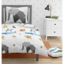 Parure de couette Roupillon Origatoon Elephant Blanc 140 x 200 cm 2 Pièces: Plus de 300.000 produits de grandes marques en vente