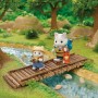 Playset Sylvanian Families Son and Baby Cat Latte - Secret Forest Adventure: Plus de 300.000 produits de grandes marques en vent