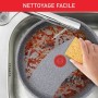 Poêle Tefal D4560632 Noir: Plus de 300.000 produits de grandes marques en vente directe à prix usine sur cadeaufou.com. Label bo
