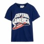 T-shirt à manches courtes enfant The Avengers Bleu: Plus de 300.000 produits de grandes marques en vente directe à prix usine su