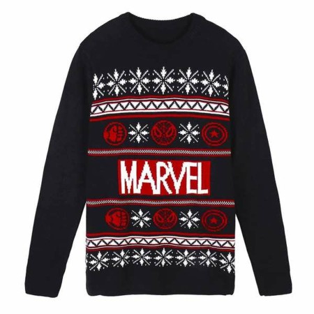 Pull unisex Marvel Bleu foncé: Plus de 300.000 produits de grandes marques en vente directe à prix usine sur cadeaufou.com. Labe