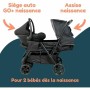 Poussette pour bébé Bambisol Noir: Plus de 300.000 produits de grandes marques en vente directe à prix usine sur cadeaufou.com. 