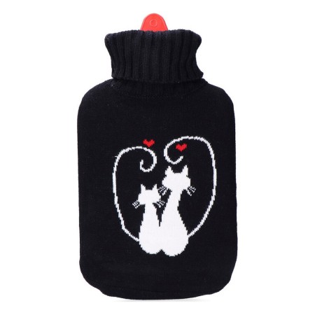 Bouillotte EDM 76779 Noir Noir/Blanc Laine 2 L: Plus de 300.000 produits de grandes marques en vente directe à prix usine sur ca