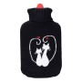 Bouillotte EDM 76779 Noir Noir/Blanc Laine 2 L: Plus de 300.000 produits de grandes marques en vente directe à prix usine sur ca