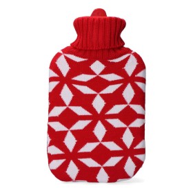 Bouillotte EDM 76774 Rojo/Blanco Laine 2 L: Plus de 300.000 produits de grandes marques en vente directe à prix usine sur cadeau