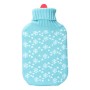 Bouillotte EDM 76771 Bleu Bleu/Blanc Flocons de neige Laine 2 L Plastique: Plus de 300.000 produits de grandes marques en vente 