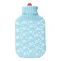 Bouillotte EDM 76771 Bleu Bleu/Blanc Flocons de neige Laine 2 L Plastique: Plus de 300.000 produits de grandes marques en vente 